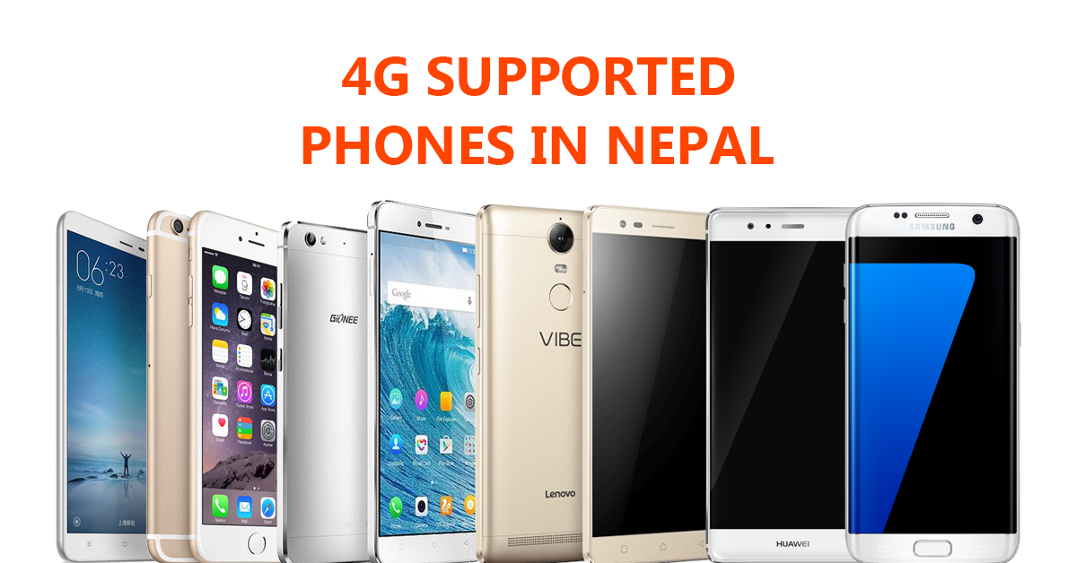 Full List of 4G-Enabled Smartphones Available in Nepal
