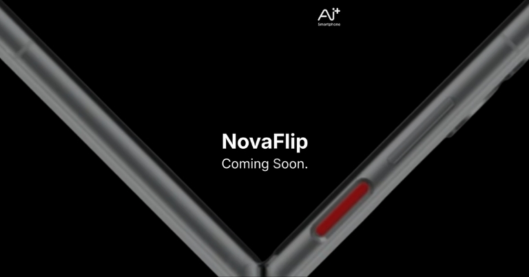 Ai+ Introduces Its First Flip Phone, the NovaFlip, with New Design Features