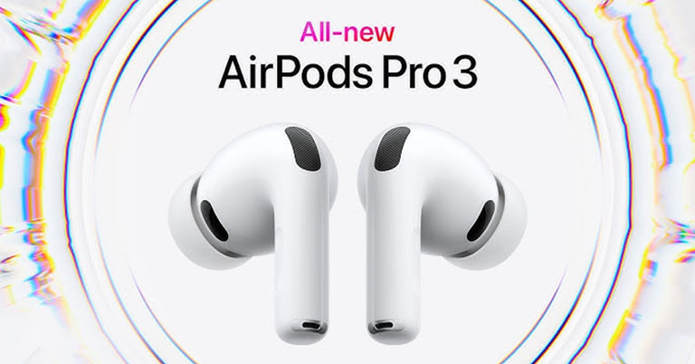 Apple Launches AirPods Pro 3 in Nepal with Enhanced Noise Cancellation and Health Tracking