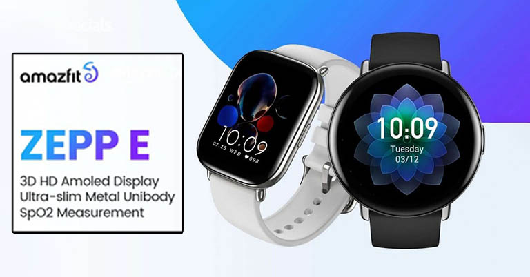 Amazfit Zepp E Smartwatch With Square and Circular Designs Launches in Nepal