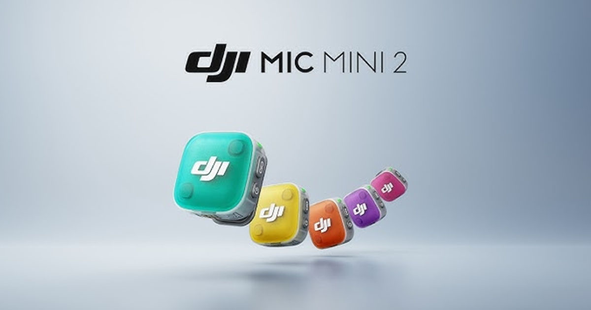 DJI Launches Vibrant Mic Mini 2 in Nepal with Enhanced Audio Capabilities