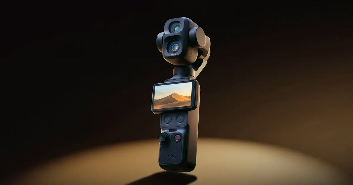 DJI Osmo Pocket 4P Debuts with Dual Cameras and 3x Optical Zoom for Pro Filmmaking