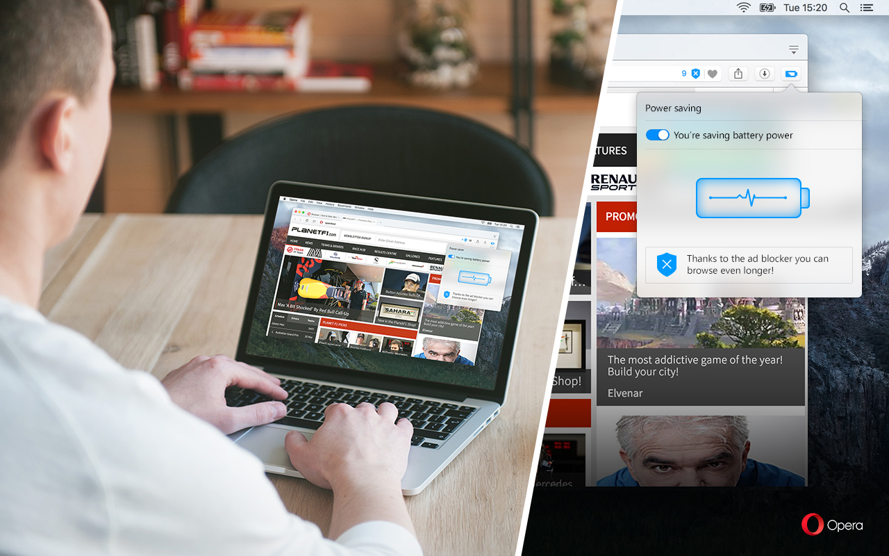 Opera Browser Update Boosts Battery Life for Longer Web Sessions