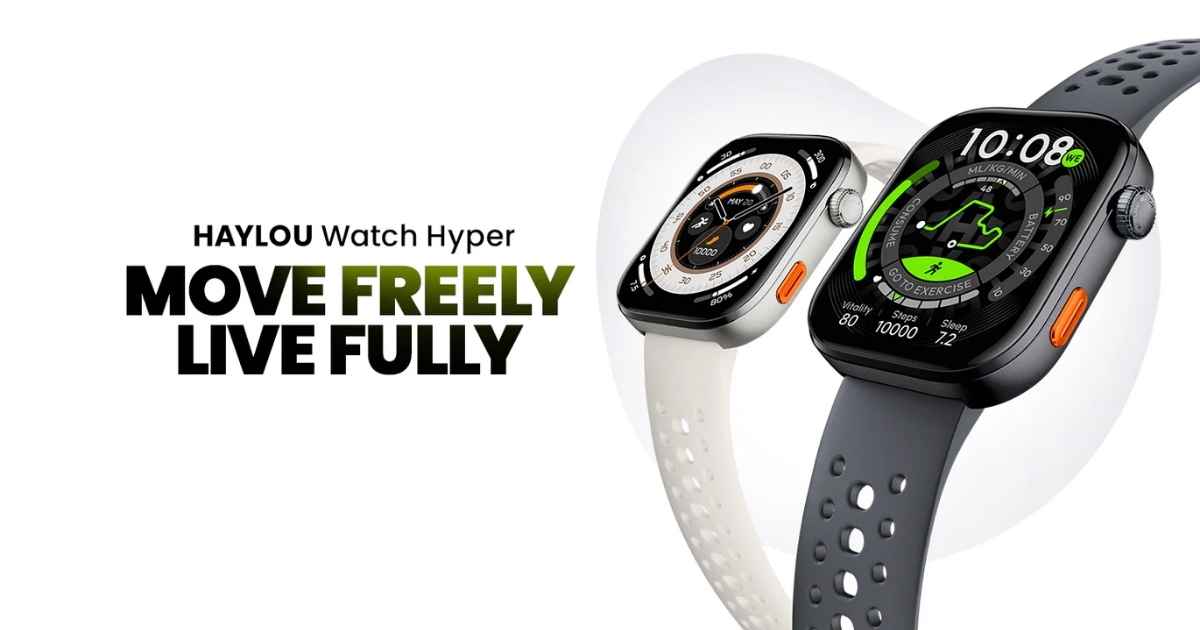 Haylou Watch Hyper Debuts With Premium Design, Dual-Band GPS, and Extended Battery Life