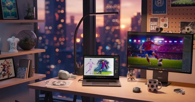 Lenovo Yoga Pro 9i Aura Edition Debuts with Panther Lake Chips and Tandem OLED Display