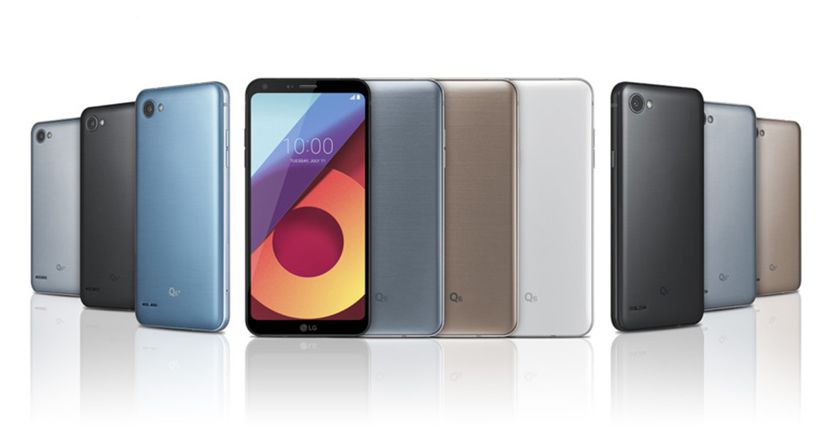 LG Unveils Q6 Series With Q6, Q6a, and Q6 Plus Variants