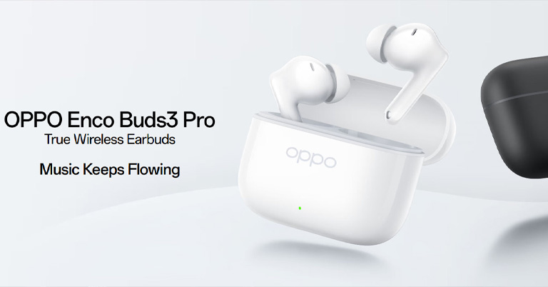 OPPO Enco Buds 3 Pro Debuts in Nepal Offering Extended Battery Life