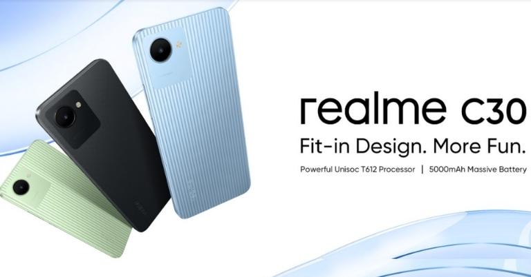 Realme C30 Debuts in Nepal With Long-Lasting Battery and Unique Design