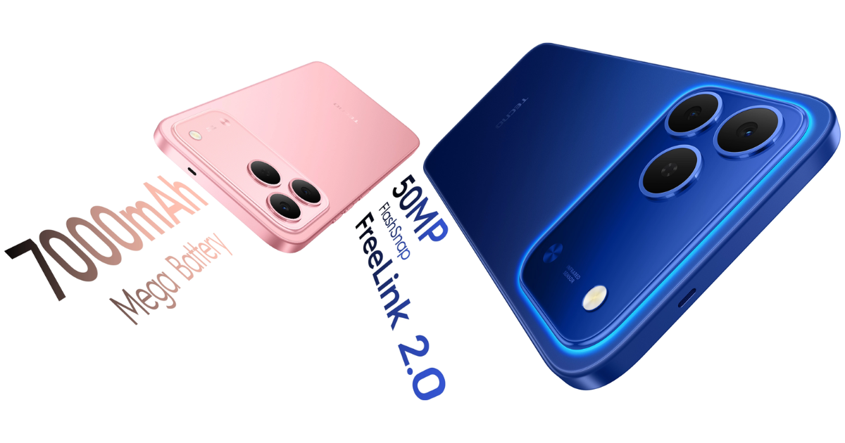 Tecno Spark 50 4G Debuts in Nepal with a Massive 7000mAh Battery and Helio G81 Processor