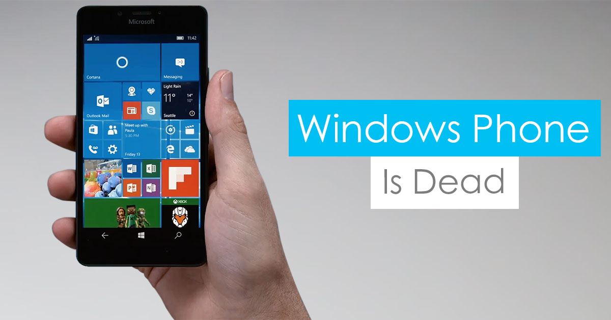 Microsoft Officially Ends Windows Phone Development